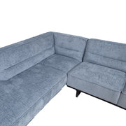 Corner sofa HASSO LC, silver grey - kuva 5