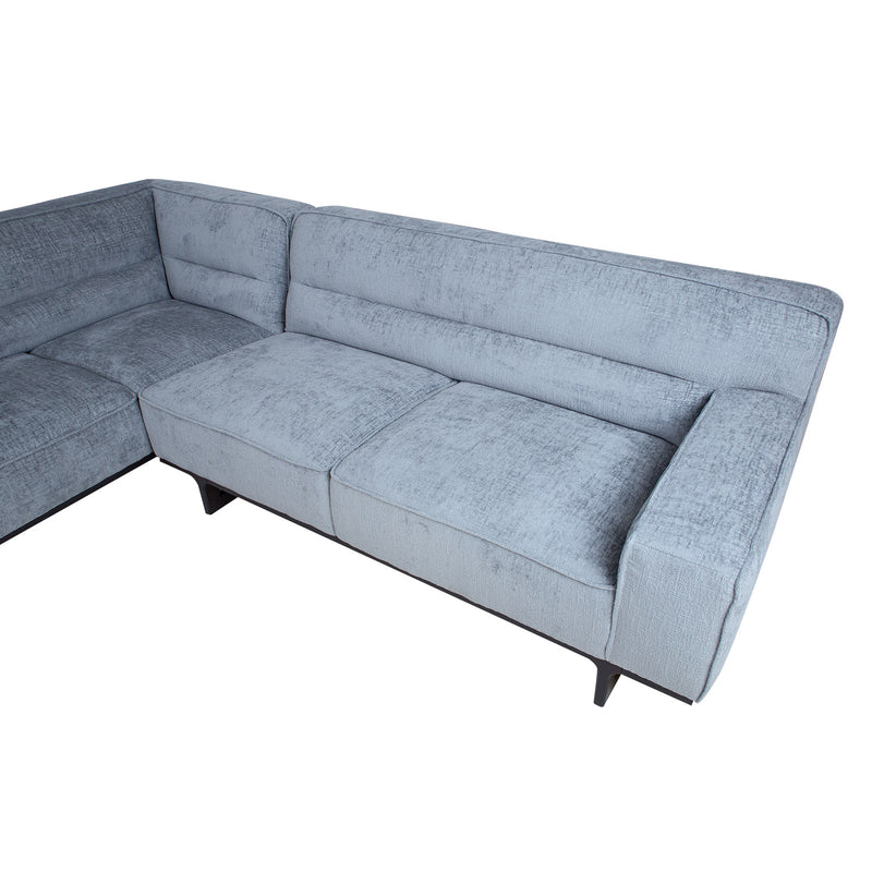Corner sofa HASSO LC, silver grey - kuva 6