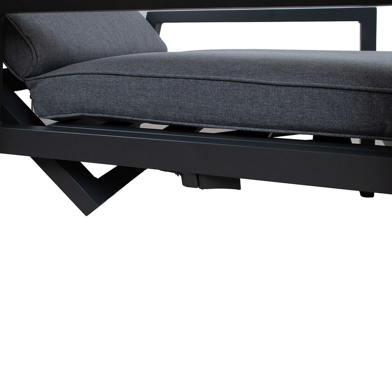 Deck chair CASPER grey - kuva 5