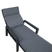 Deck chair CASPER grey - kuva 6