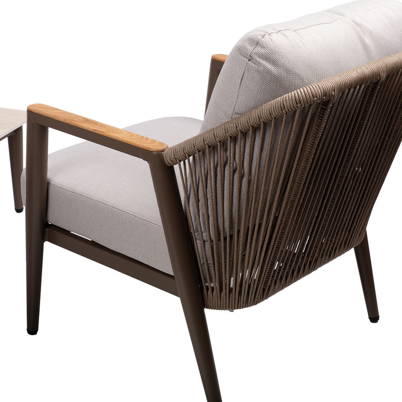 Garden furniture set DELIA table, sofa and 2 chairs - kuva 10