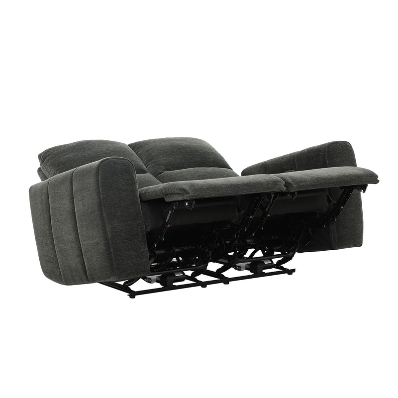 Recliner sofa MATIAS 2 seater with electric mechanism - kuva 4