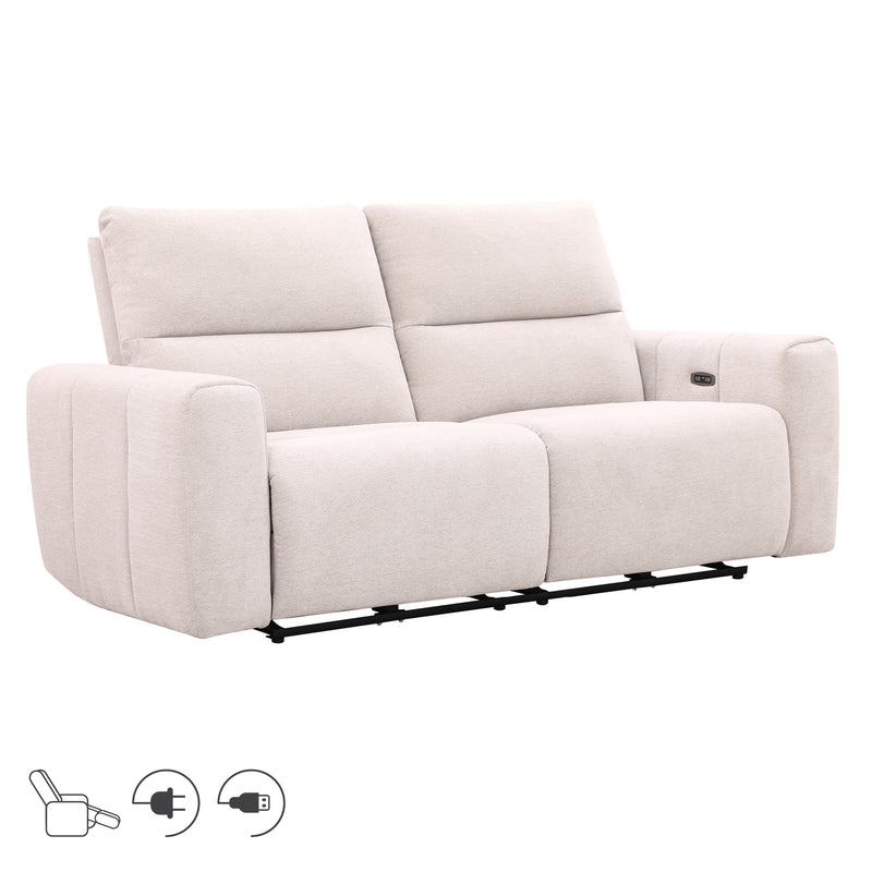 Recliner sofa MATIAS 3 seater with electric mechanism - 23796