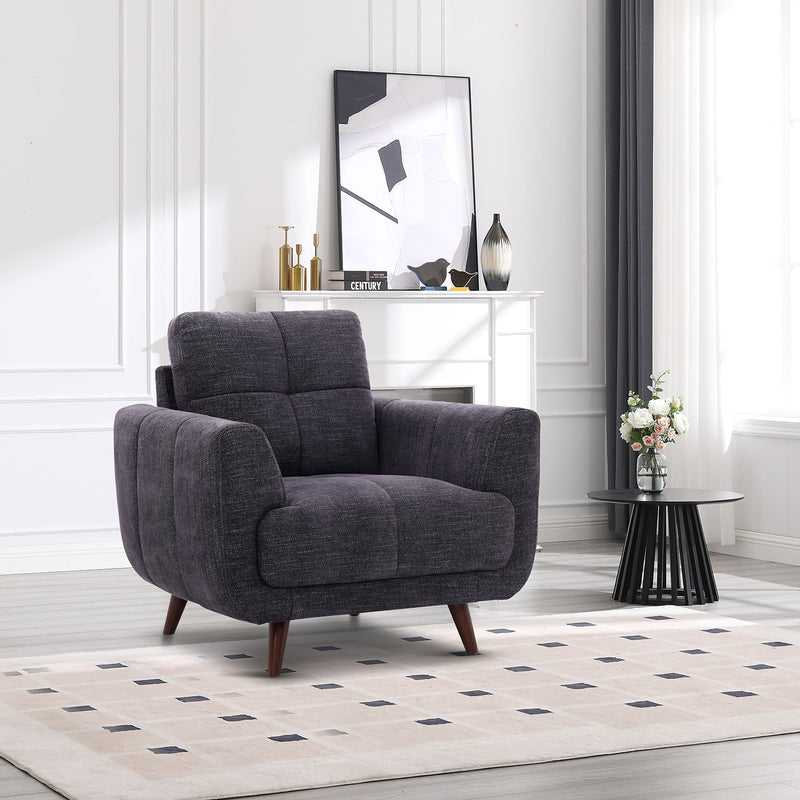 Armchair STEVE dark grey - kuva 6