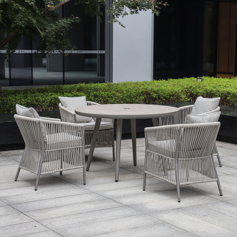 Table SILVA D120xH75 cm, greyish beige - kuva 7