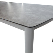 Table SILVA 220x100xH75 cm, greyish beige - kuva 6