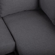 Garden furniture set BRISTOL corner sofa and table, grey - kuva 8