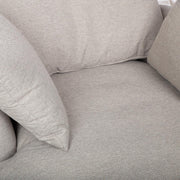 Armchair FLUFFY swivel 110x105xH65/86cm, light grey - kuva 8