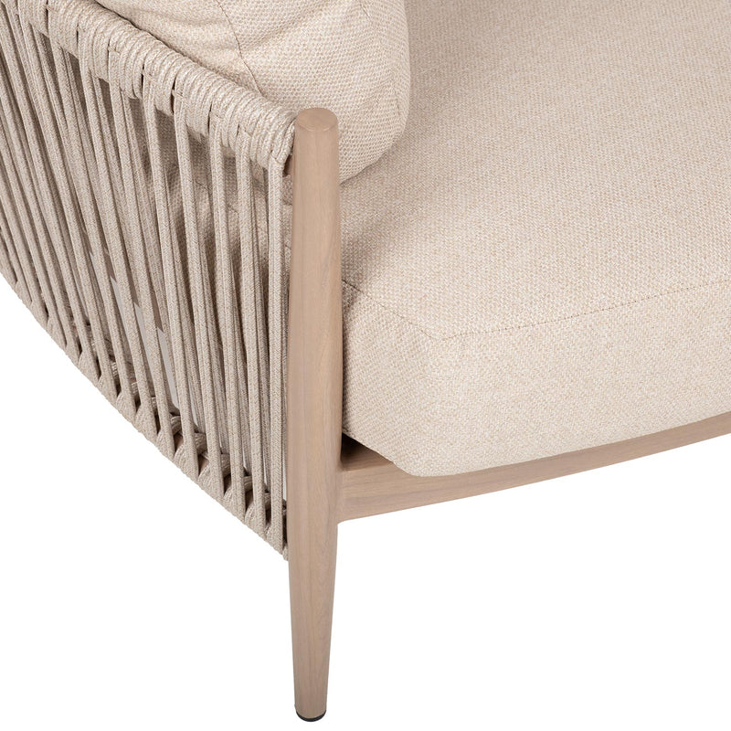 Sofa MEDINA 163,5x135xH71,5cm, beige - kuva 5
