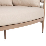 Sofa MEDINA 163,5x135xH71,5cm, beige - kuva 7