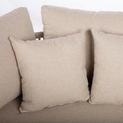 Sofa MEDINA 163,5x135xH71,5cm, beige - kuva 8