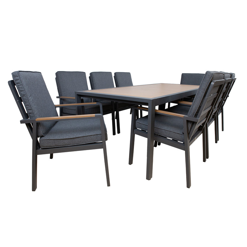 Garden furniture set PARKER table and 8 chairs - kuva 5