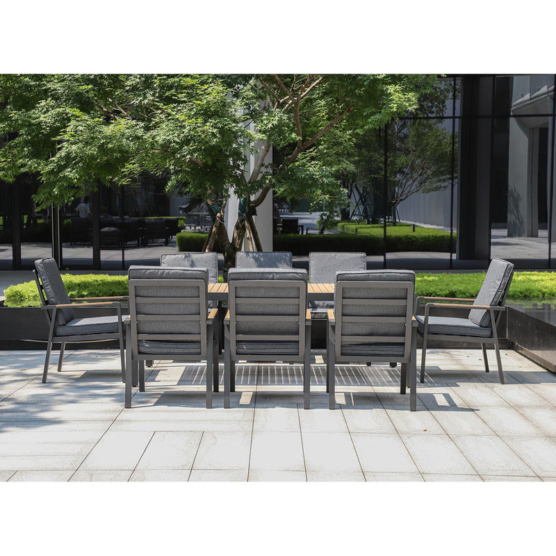 Garden furniture set PARKER table and 8 chairs - kuva 7