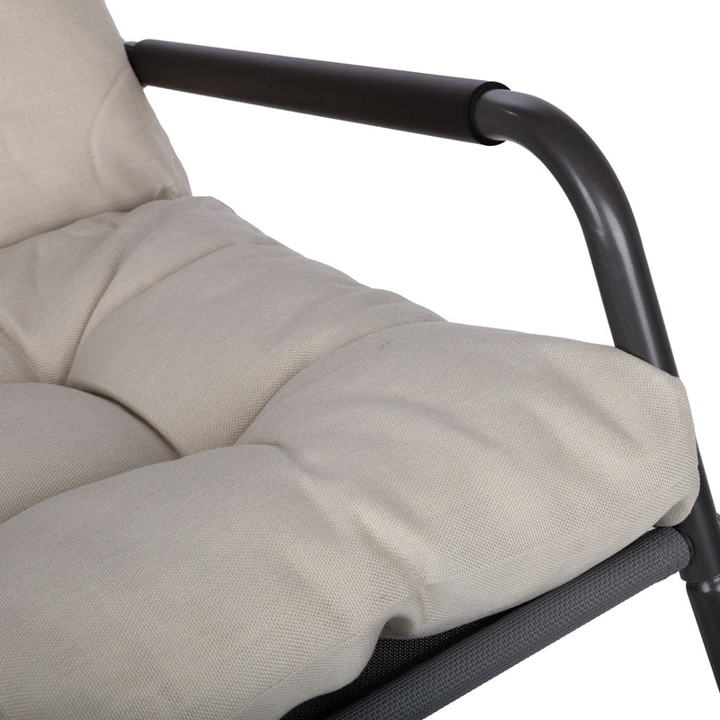 Rocking chair MARIS grey - kuva 5