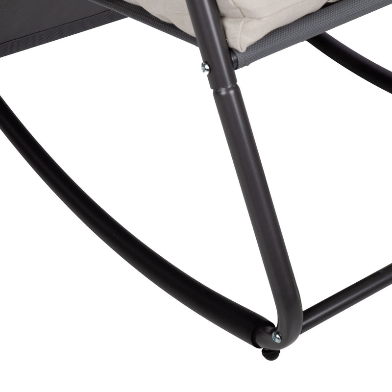 Rocking chair MARIS grey - kuva 8