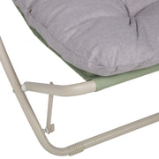Leisure chair PIPER with canopy, beige - kuva 6