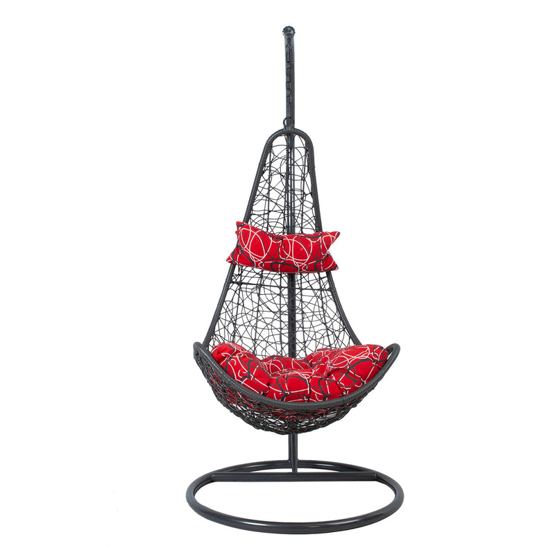 Hanging chair COCO dark grey - kuva 5