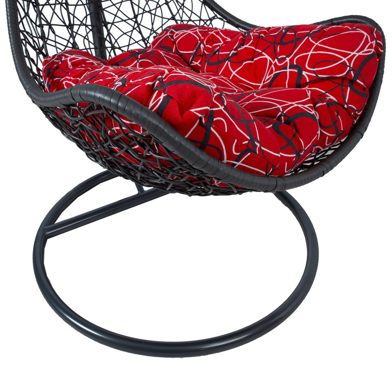 Hanging chair COCO dark grey - kuva 6