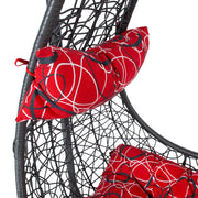 Hanging chair COCO dark grey - kuva 8