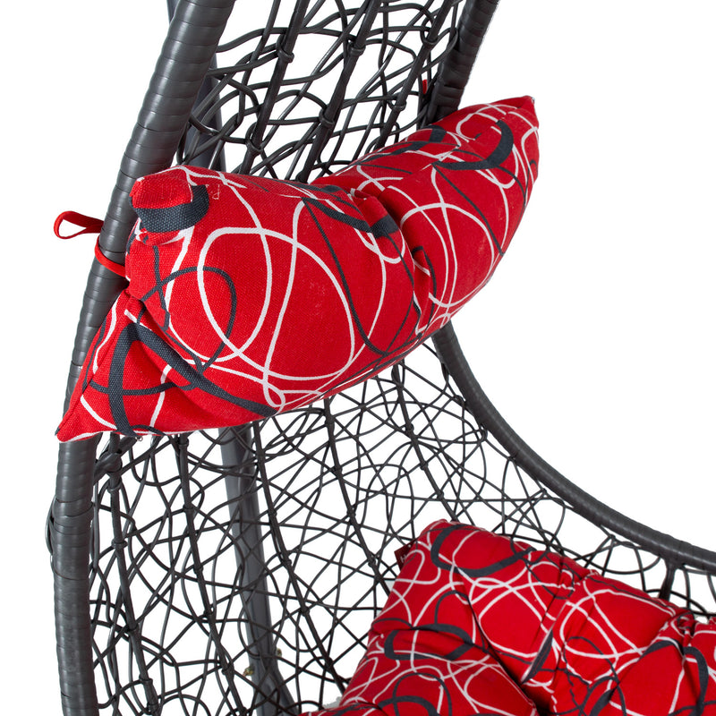 Hanging chair COCO dark grey - kuva 8