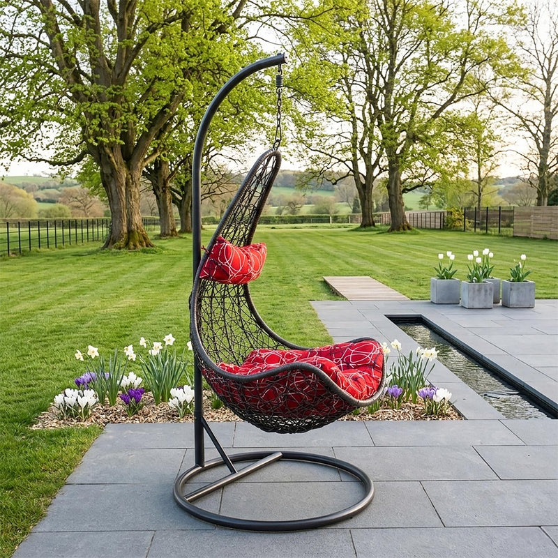 Hanging chair COCO dark grey - kuva 9