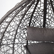 Hanging chair DROPLET dark grey - kuva 5