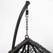 Hanging chair DROPLET dark grey - kuva 6