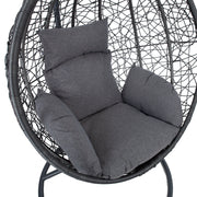 Hanging chair DROPLET dark grey - kuva 7
