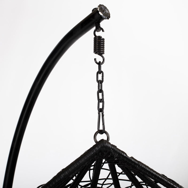 Hanging chair DROPLET black - kuva 4