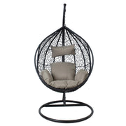 Hanging chair DROPLET black - kuva 6