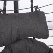 Hanging chair GRANVIN 90x114xH186cm, dark grey - kuva 6