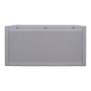 Storage box SAYA 122x54,5x63cm/380L, grey plastic - kuva 6