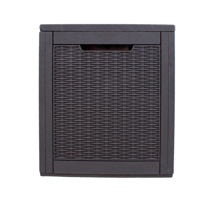 Storage box SAYA 122x54,5x63cm/380L, grey plastic - kuva 9
