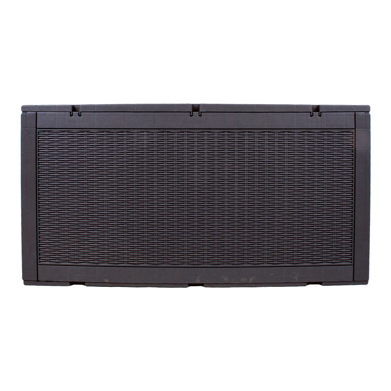 Storage box SAYA 122x54,5x63cm/380L, grey plastic - kuva 10