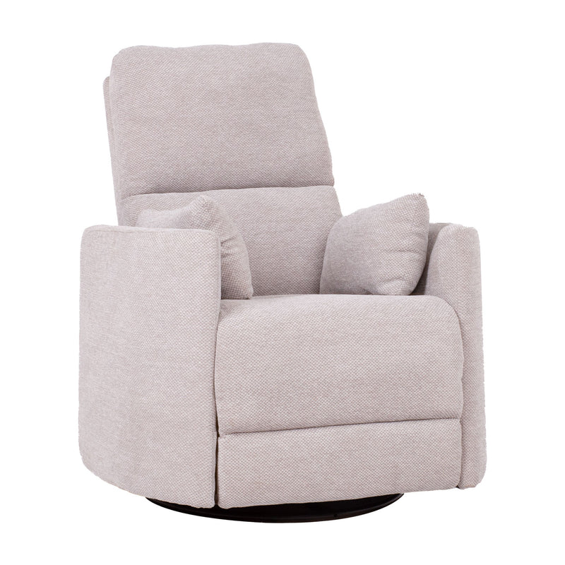 Recliner armchair STINA with swinging and rotating manual mechanism - 28692