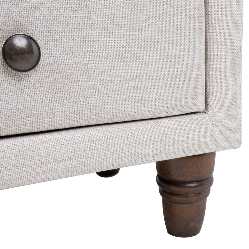 Nightstand EMILIA light beige - kuva 6