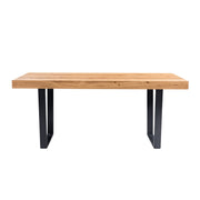 Dining table BYRON 190x100xH76cm, oak - kuva 2