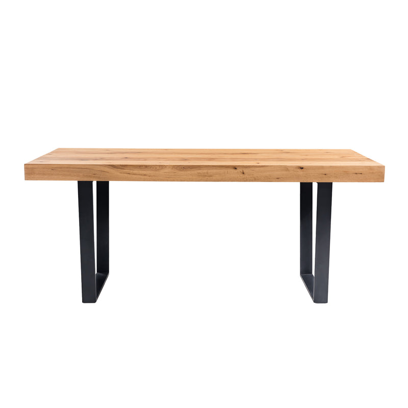 Dining table BYRON 190x100xH76cm, oak - kuva 2