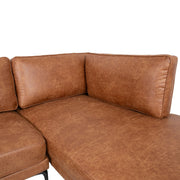 Corner sofa SOFIA RC, brown - kuva 7