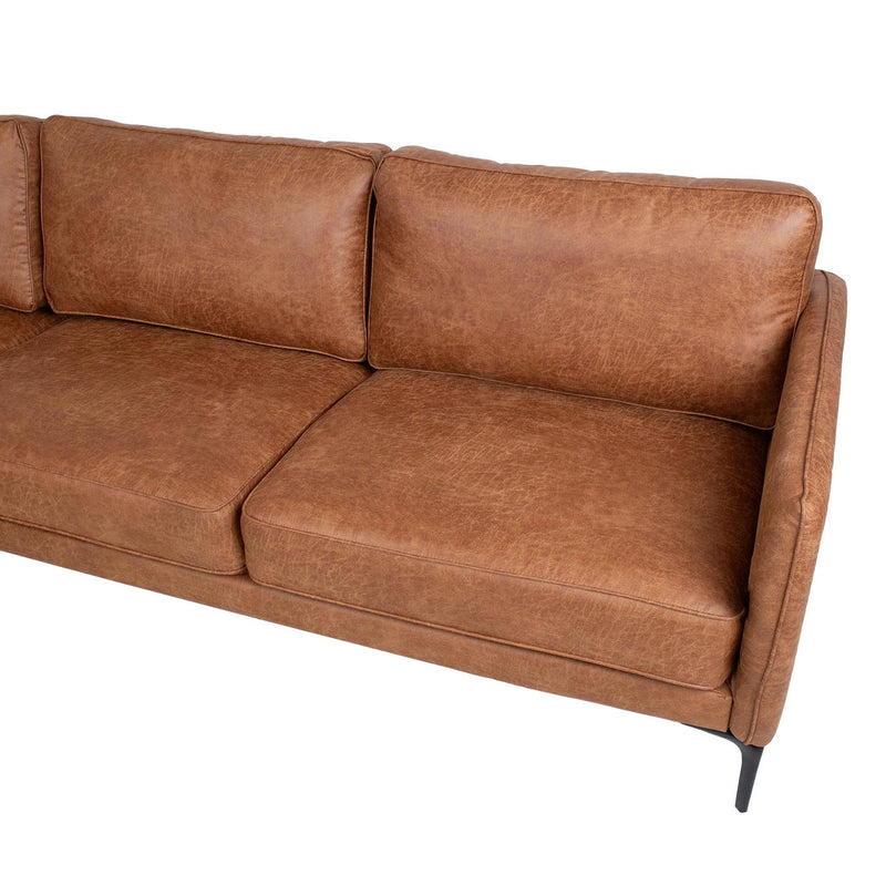 Corner sofa SOFIA LC, brown - kuva 5