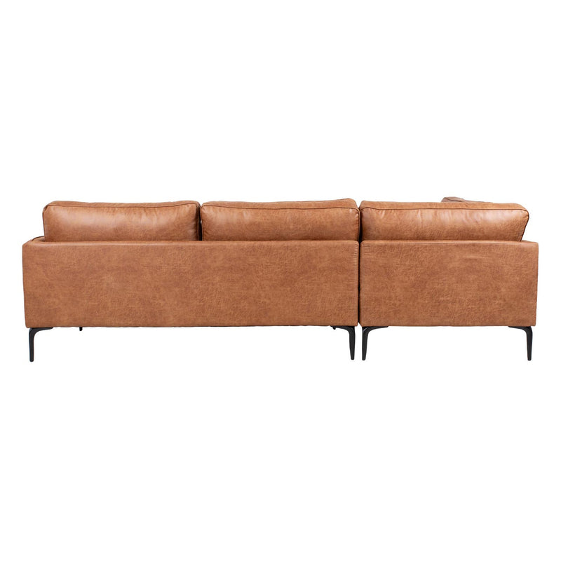 Corner sofa SOFIA LC, brown - kuva 9