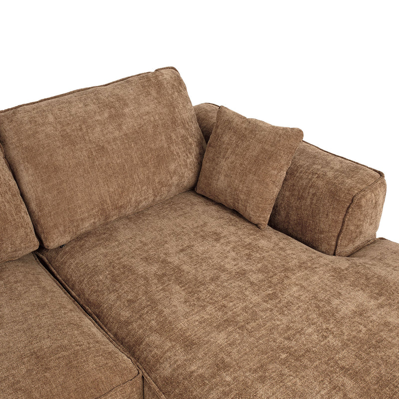 Corner sofa OLIVIA RC, beige - kuva 7
