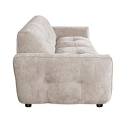 Sofa DAMALI 2-seater, light brown - kuva 4
