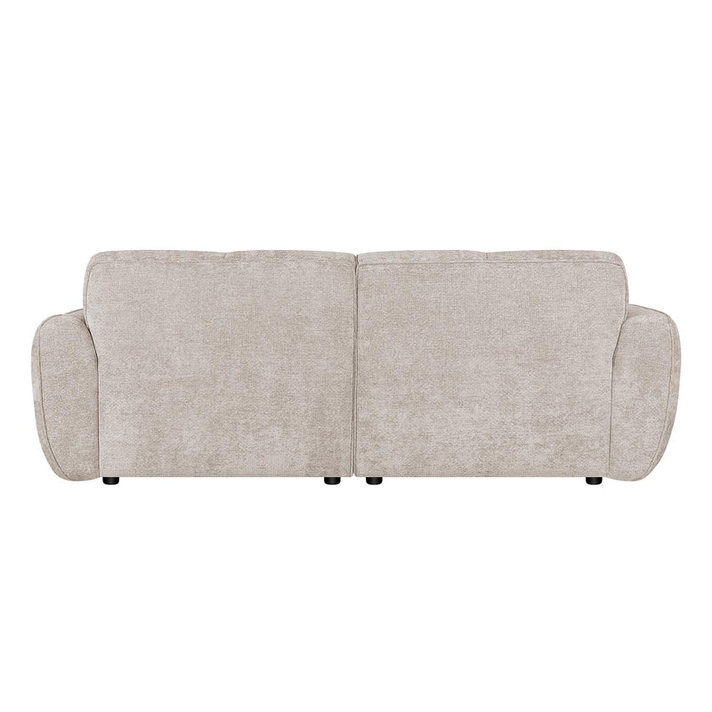 Sofa DAMALI 2-seater, light brown - kuva 5