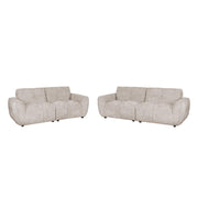 Sofa DAMALI 2-seater, light brown - kuva 6