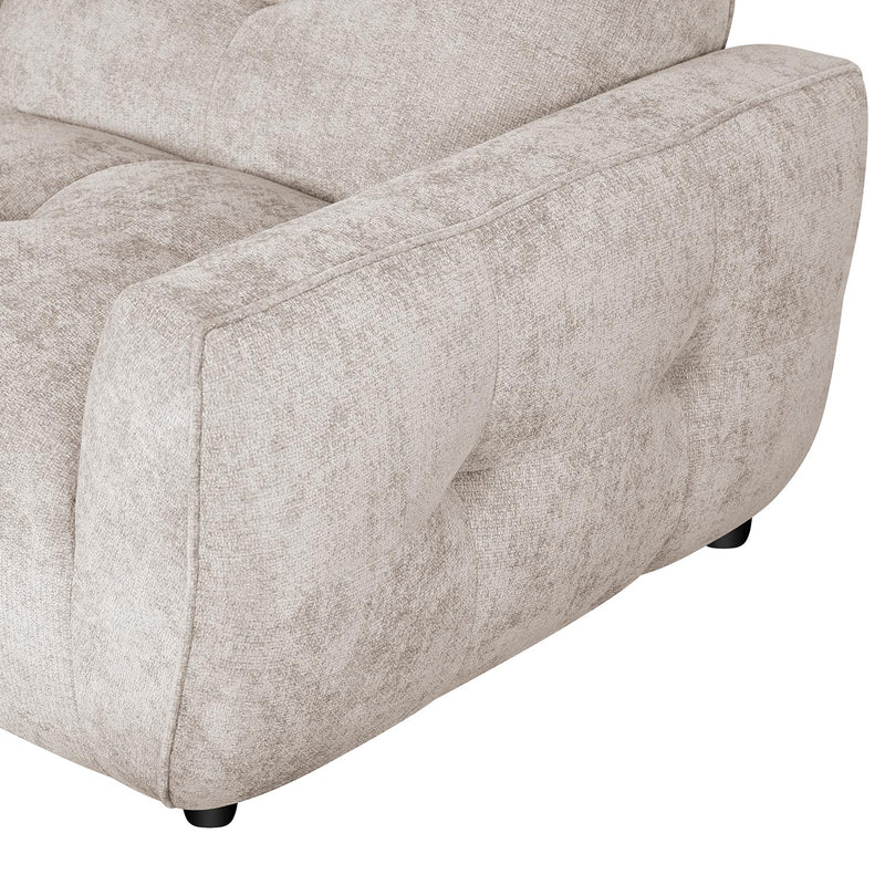 Sofa DAMALI 2-seater, light brown - kuva 7