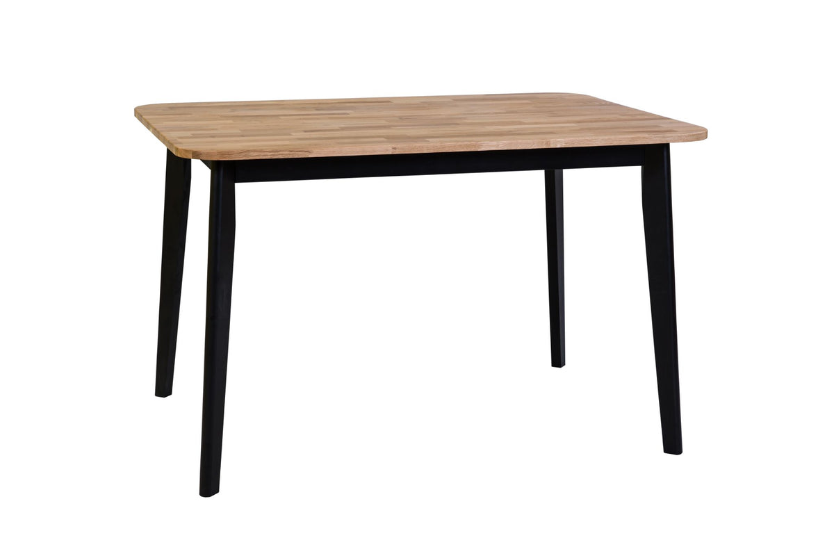 Mango on ajaton ja tyylikäs ruokailuryhmä. Valkoinen ja musta/tammi. Myös irtotuoleja ja pöytiä.