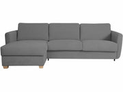 OLO Amanda Modern divaanivuodesohva vasen harmaa kangas moderni muotoilu