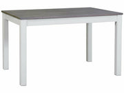 Anis 4 jatkettava ruokapöytä vaalea puuviilu moderni design