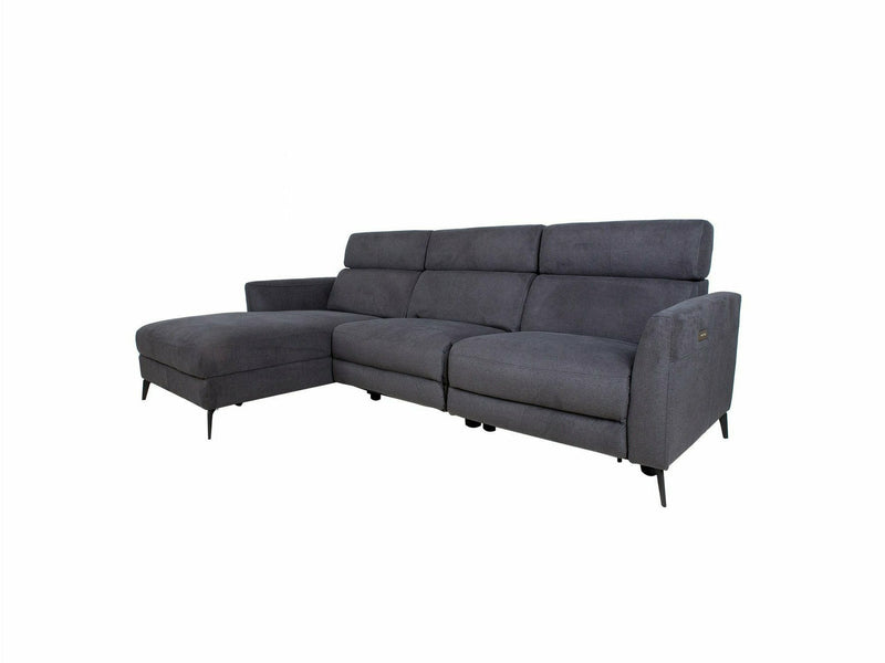 OLO Mildred kulmasohva vasen vaaleanharmaa kangas moderni design
